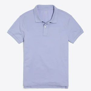 J. Crew Mens Large Piqué flex polo shirt purple